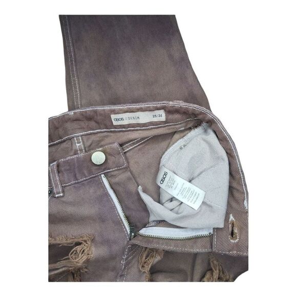 Asos Distressed‎ Mid Rise Sz 25/34 Jean Women - Picture 6 of 6